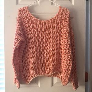 Loose knit sweater